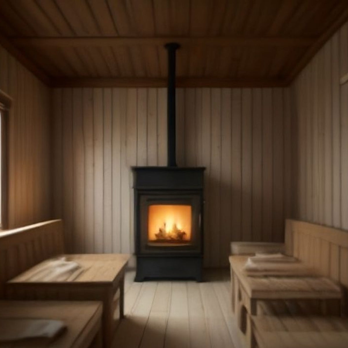 Helsinki 4-Person Traditional Indoor Sauna