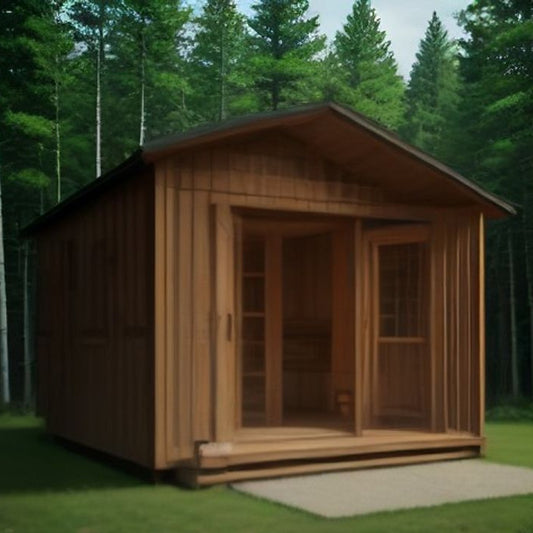 Lapland 6-Person Outdoor Cabin Sauna